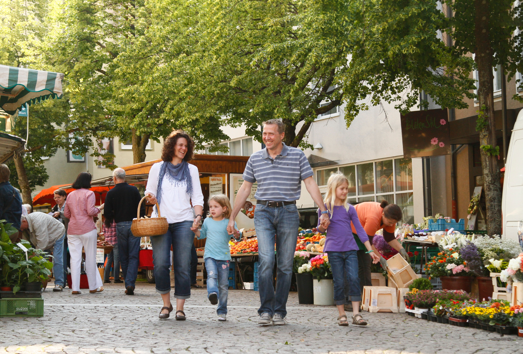 Wochenmarkt am Freitag