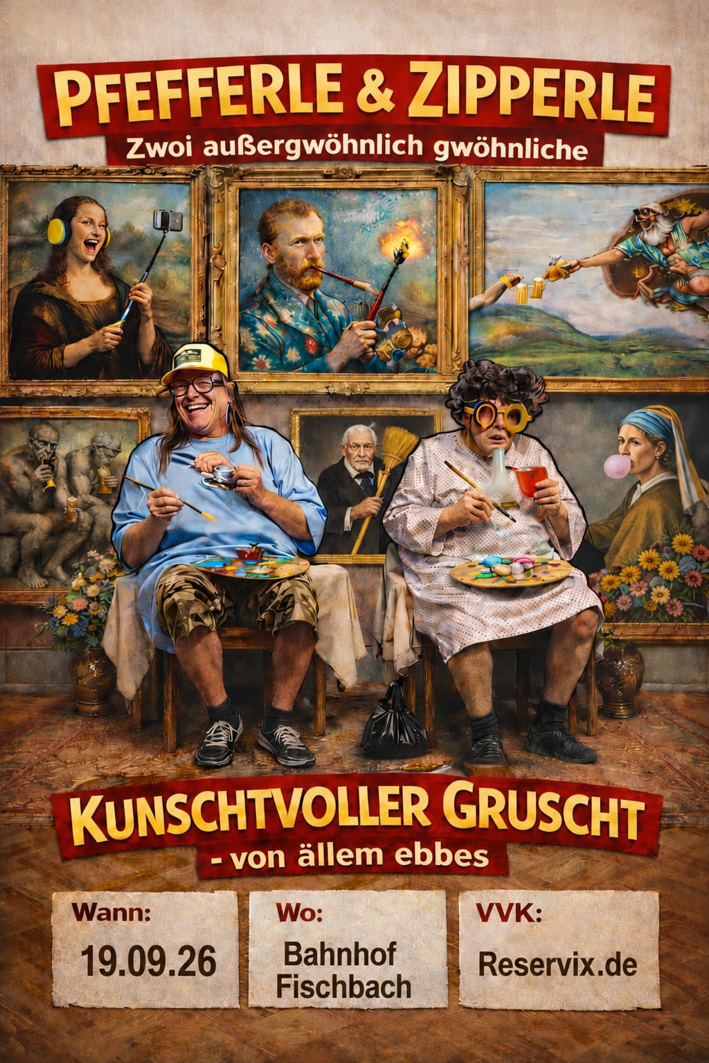 Kunschtvoller Gruscht von ällem ebbes – Schwäbische Comedy 