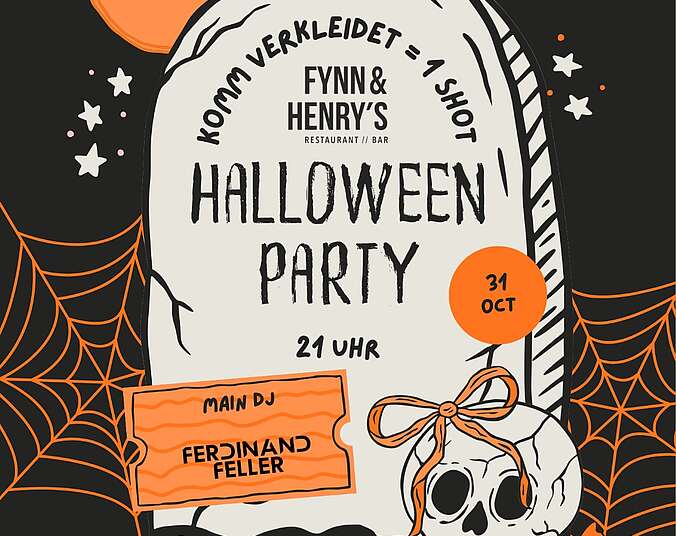 Halloween Party Plakat