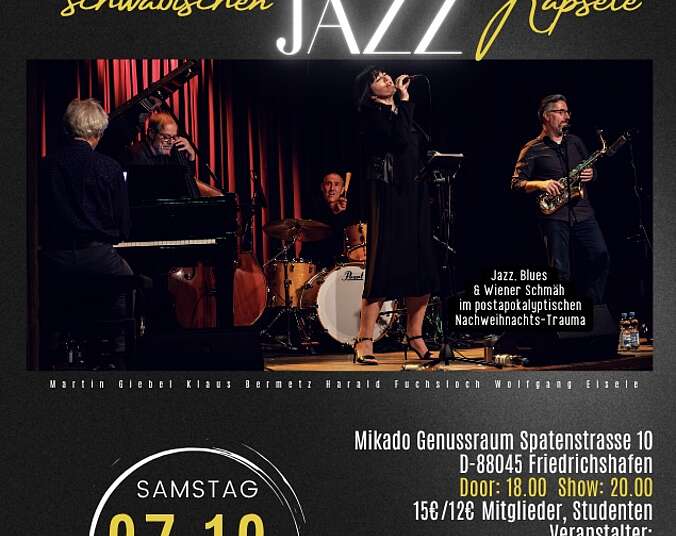 Natascha Flamisch und die schwäbischen Jazz-Käpsele