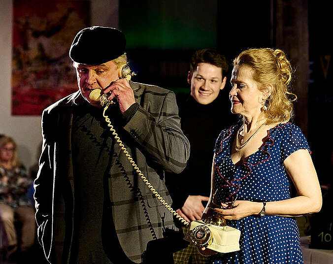 Drei Menschen. (Foto: Anja Köhler)