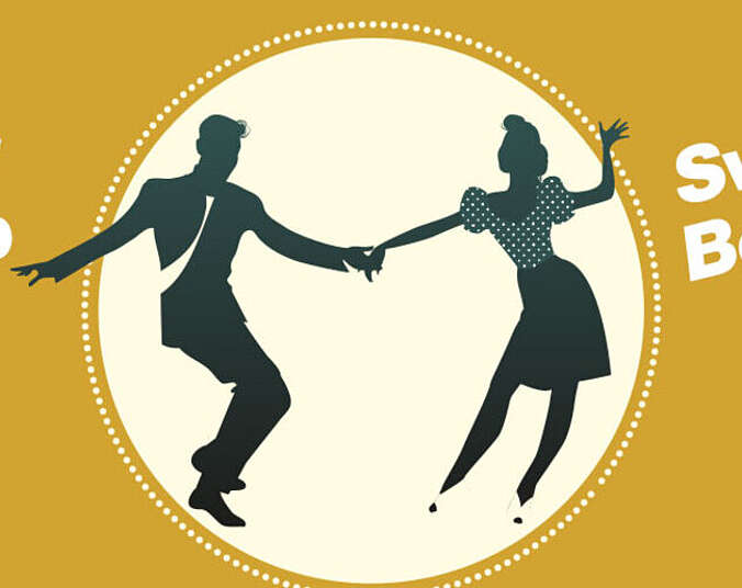 Swing Boogie Tänzer und Tänzerin