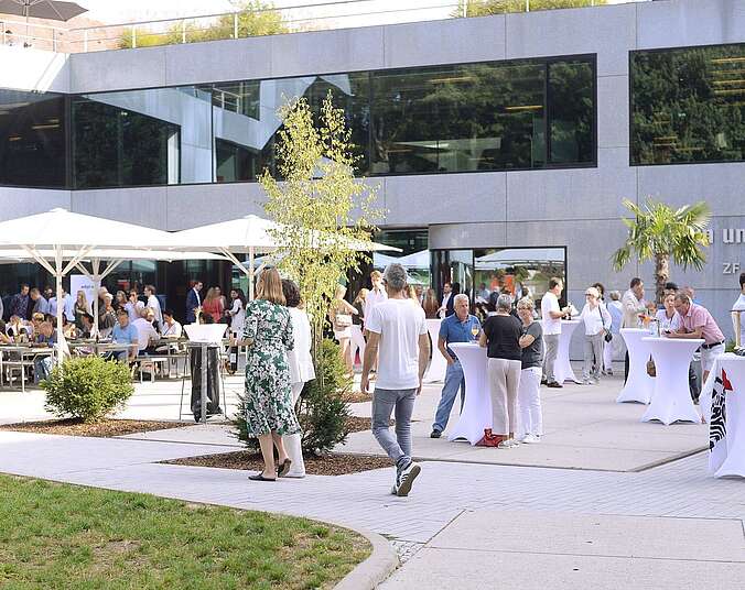Sommerfest in der ZU. (Foto: Lena Reiner)
