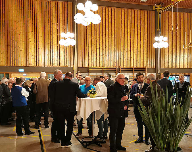 Festakt 1250 Jahre Ailingen Stehempfang