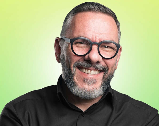 Porträtfoto Oliver Gimber. (Witz vom Olli)