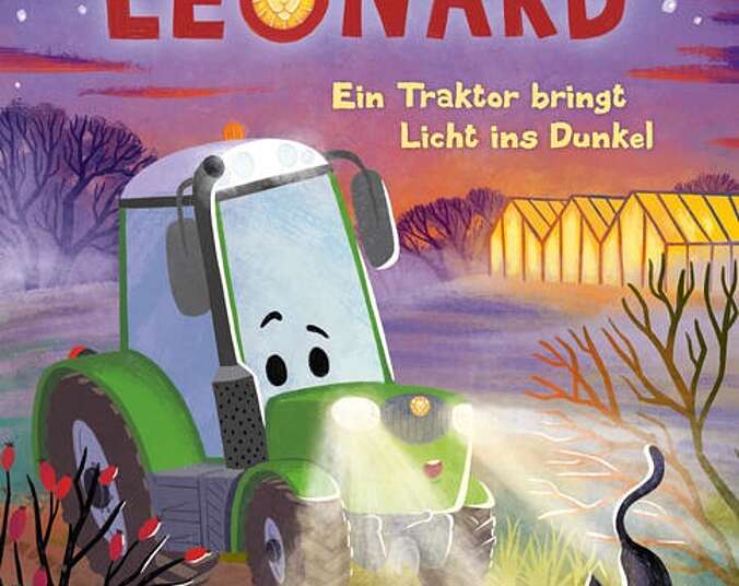 Leonard beleuchtet einen Feldweg und findet eine Katze.