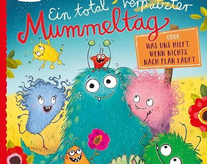 Mutter Mummel mit ihren Kindern.
