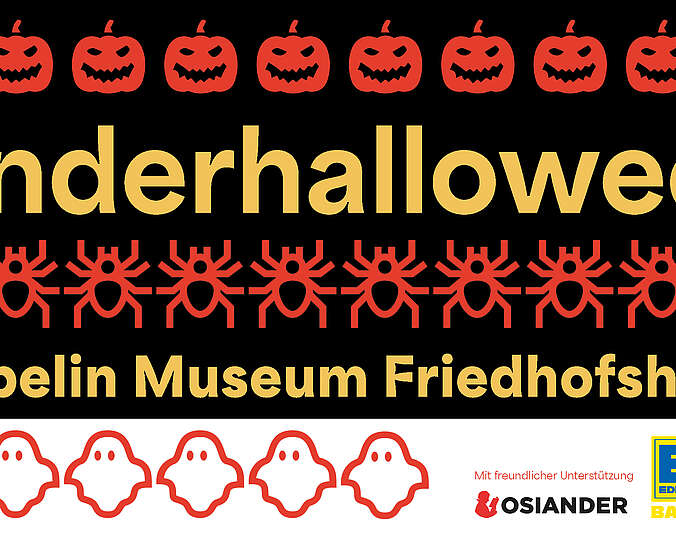Postkartenmotiv Kinderhalloween Zeppelin Museum