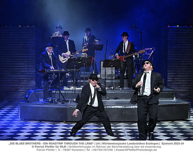 Bild zur Veranstaltung: Die Blues Brothers –  Ein Roadtrip through The Länd