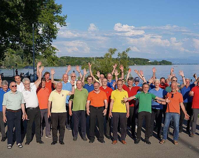 Gruppenbild Chor (Foto:Männerchor Fischbach)