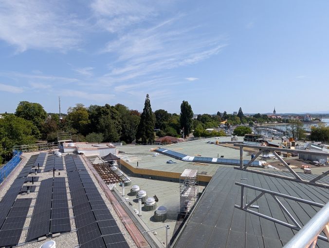 Baustellenführung im Graf-Zeppelin-Haus